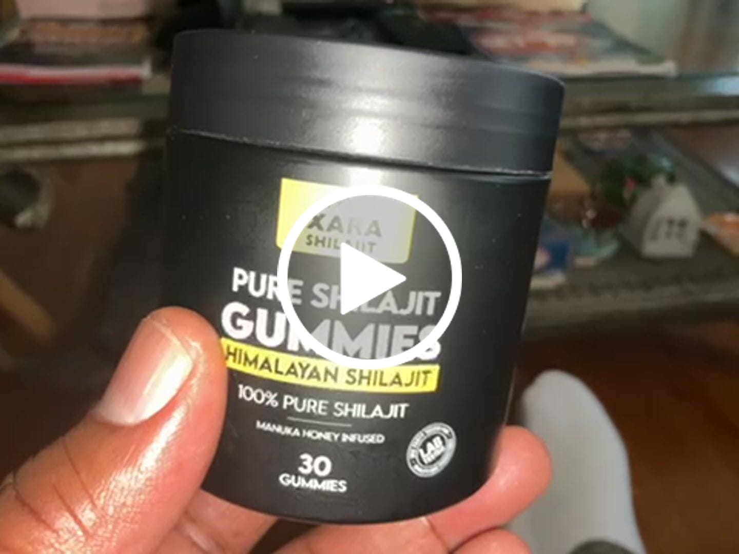 Customer video review of XARA SHILAJIT® Pure Shilajit Gummies
