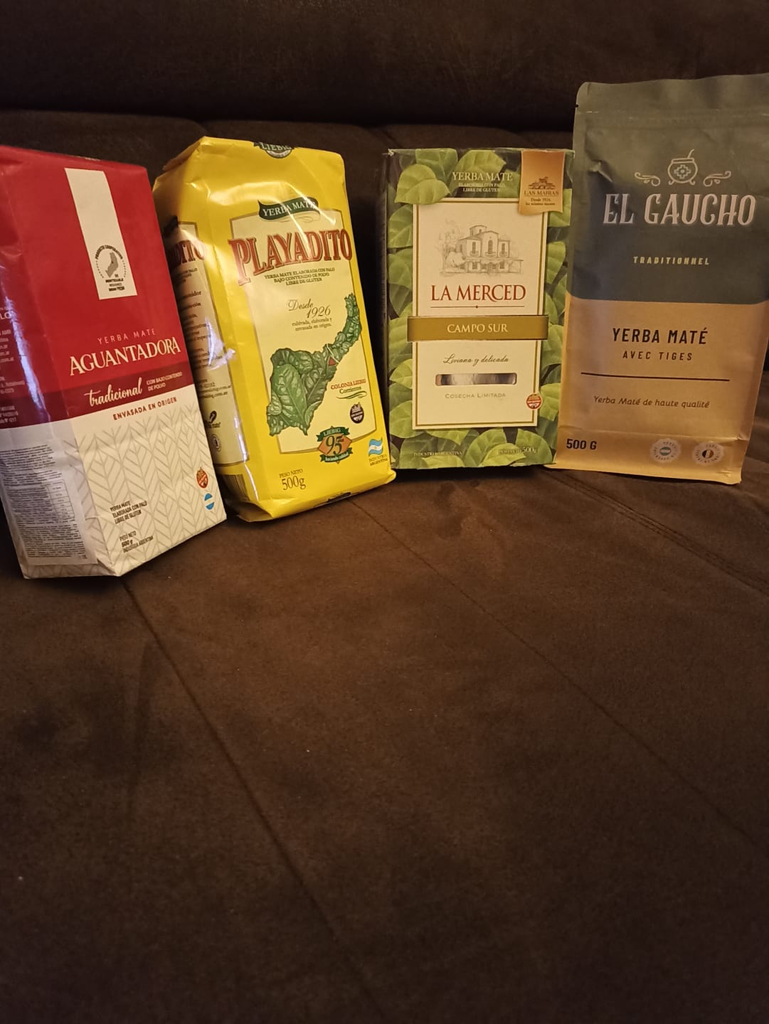 Customer photo review of Playadito Yerba Mate 1kg/500g - Yerba Mate Argentine Traditionnelle Con Palo