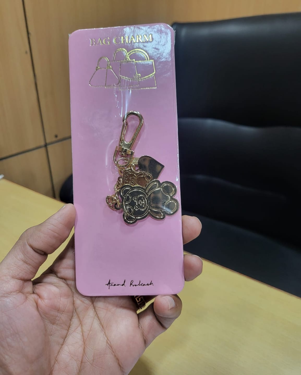 Customer photo review of Bag Charm Teddy Bear