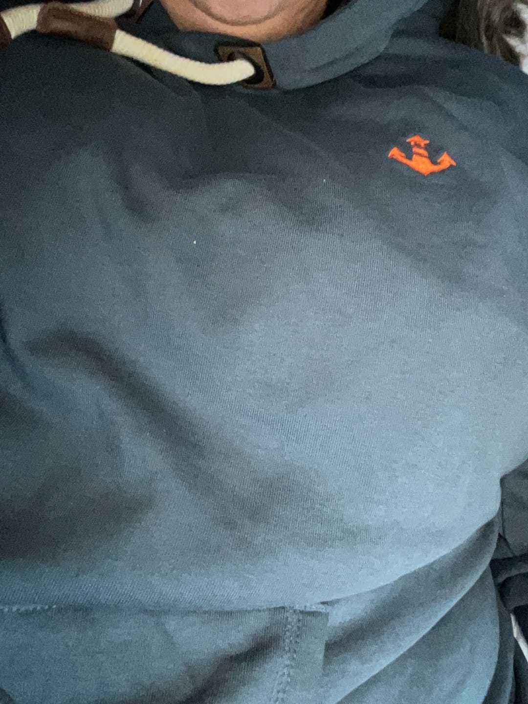 Customer photo review of Mooinzen Logo · Unisex Bio Schalkragen Sweatshirt (ohne Kapuze)