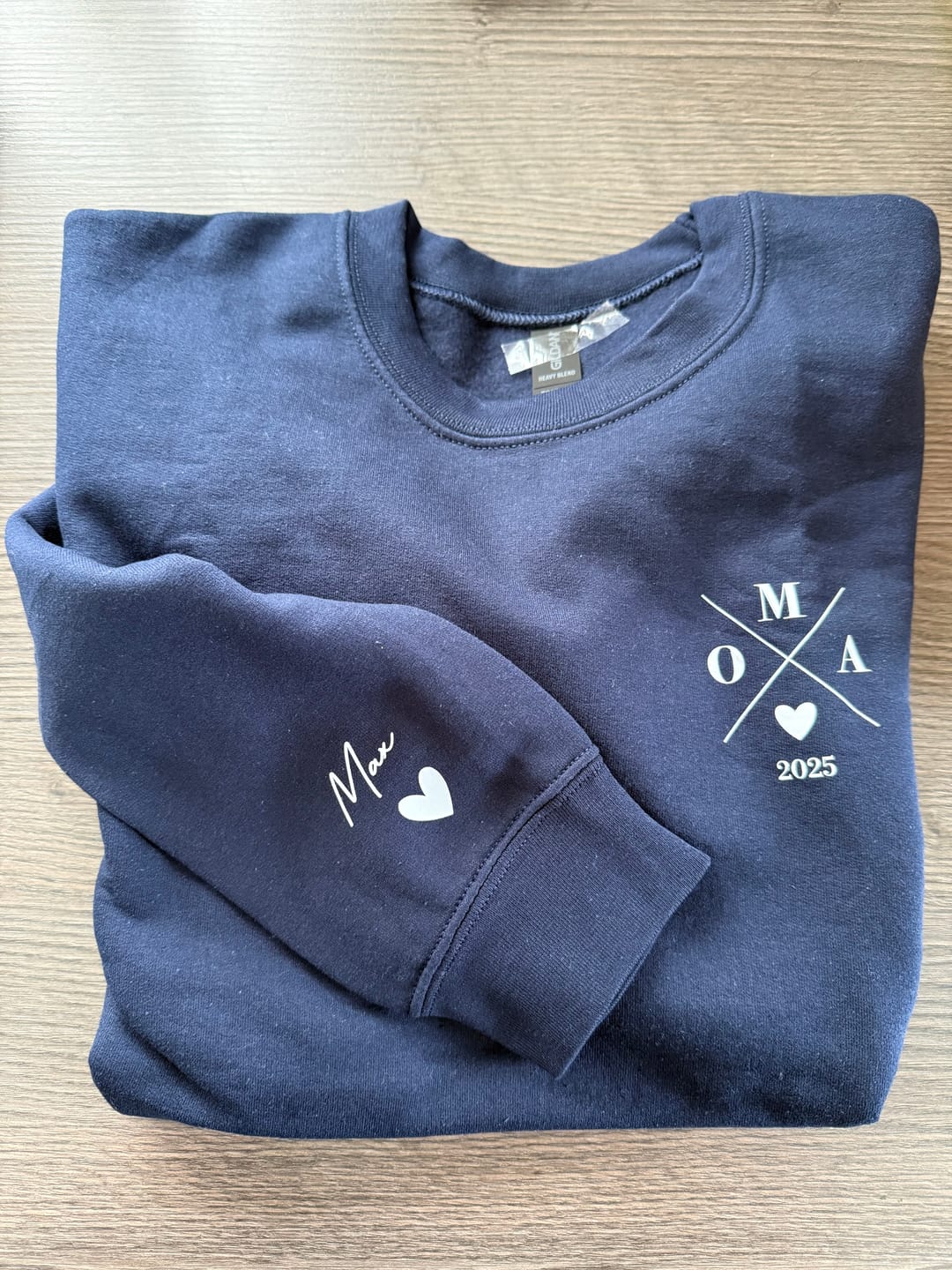 Customer photo review of Mama - Personalisierter Sweater mit modernem Design und Namen der Kinder