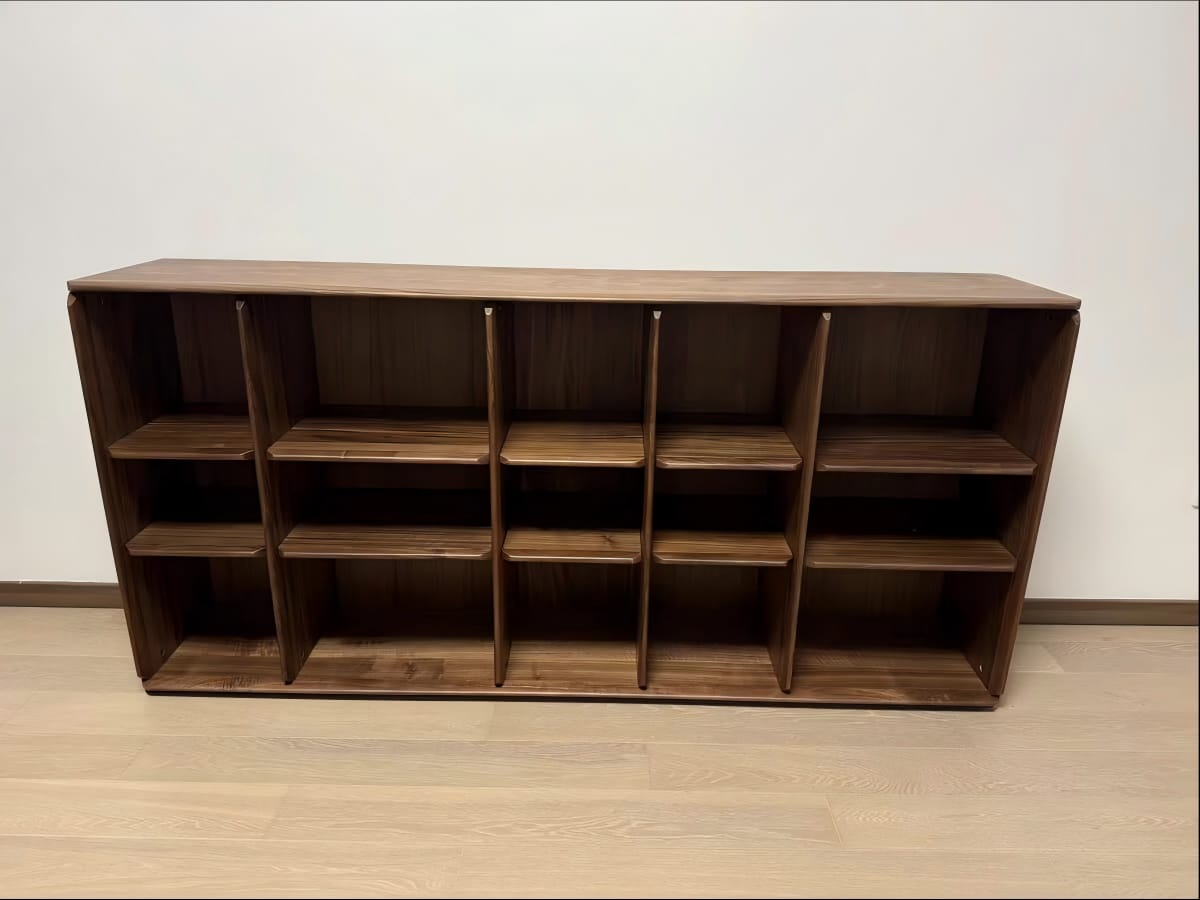 Customer photo review of Plato Solid Wood Bookcase | Sideboard