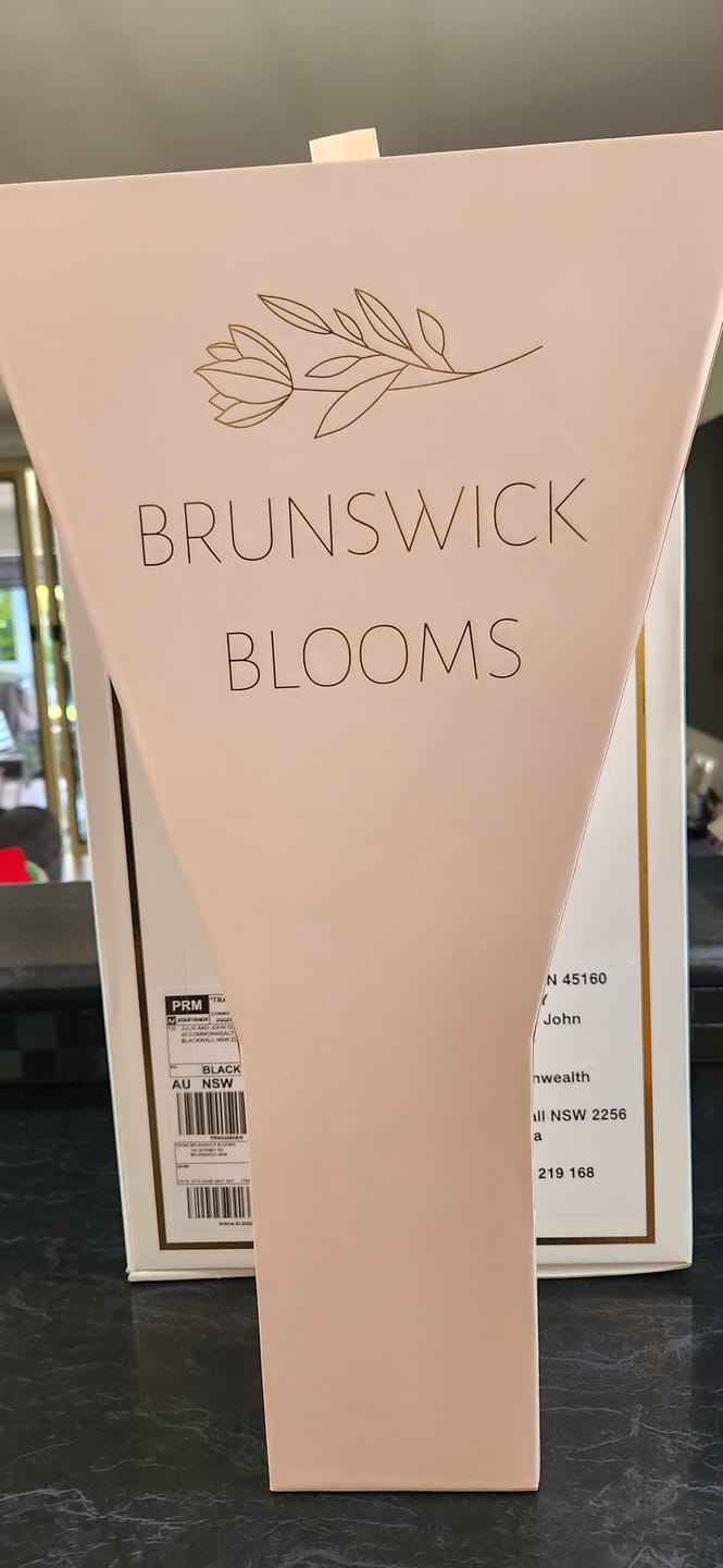 Customer photo review of The Sweet Eustoma Bouquet
