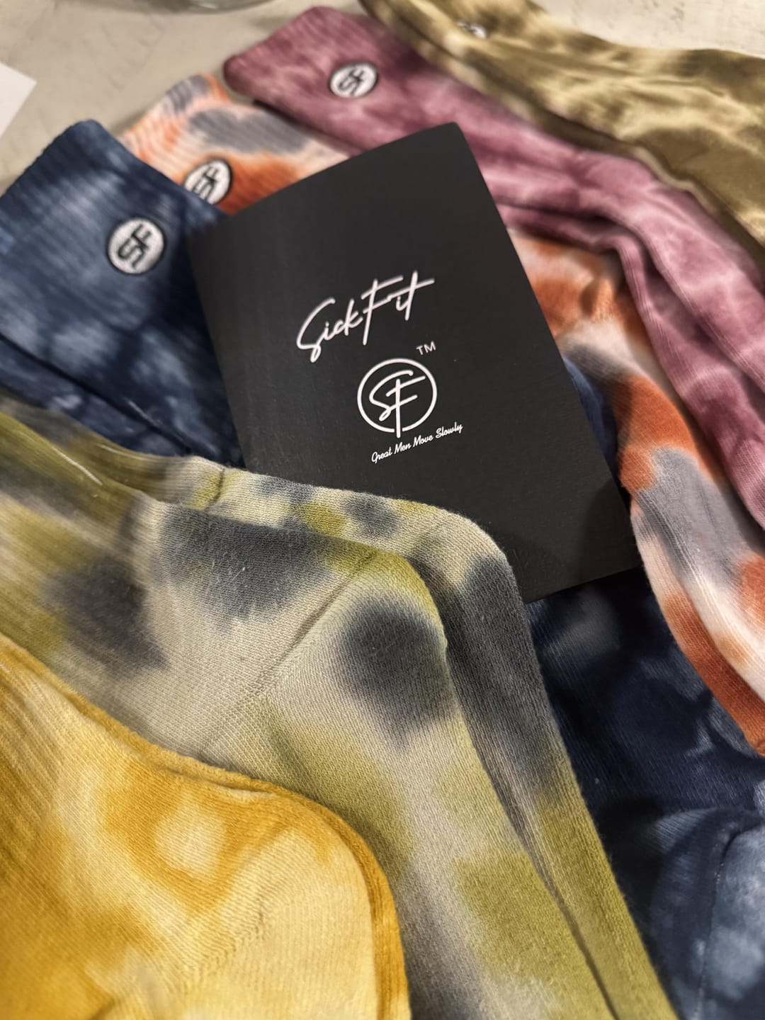 Customer photo review of OG Tie Dye Socks