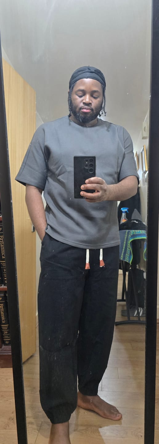 Customer photo review of Oba Oversized Shirt