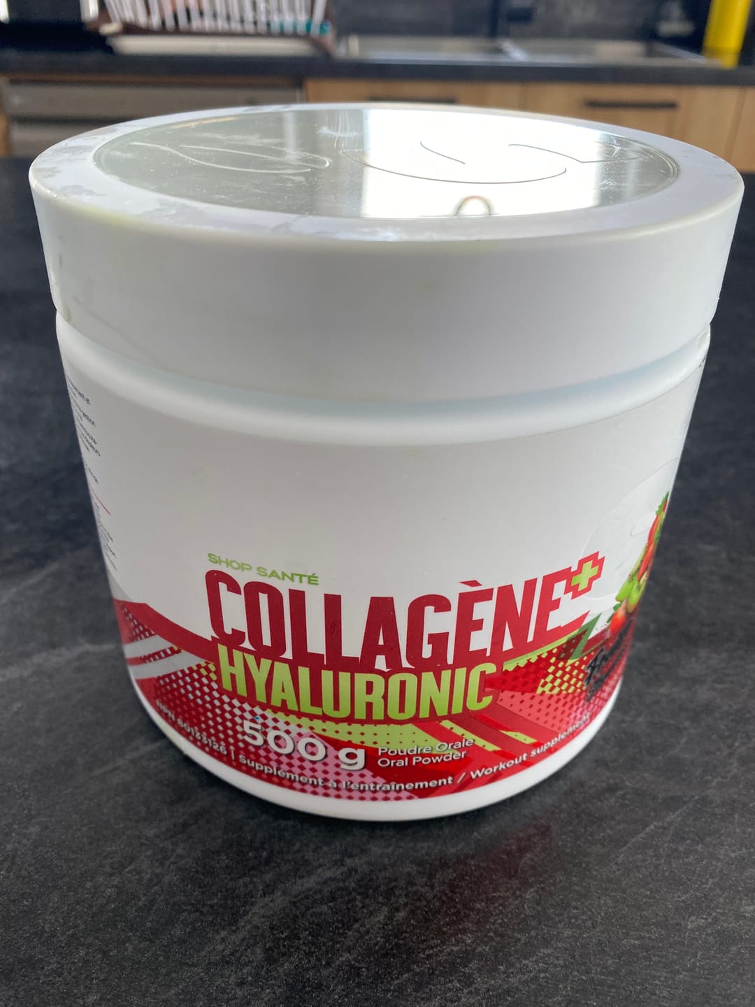 Customer photo review of Shop Santé - Collagène Marin + Acide Hyaluronique - 500g