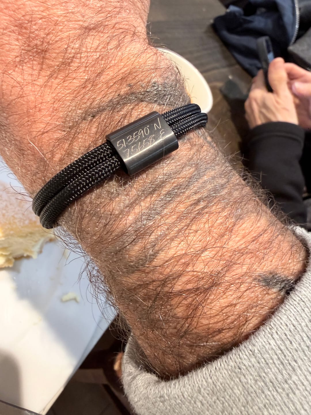 Customer photo review of Gravur Armband WUNSCHGRAVUR