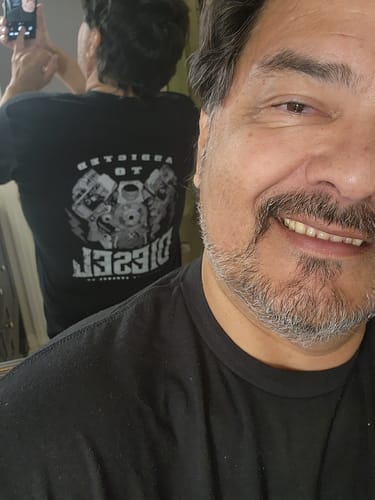 Customer photo review of DIESEL ADDICT TEE