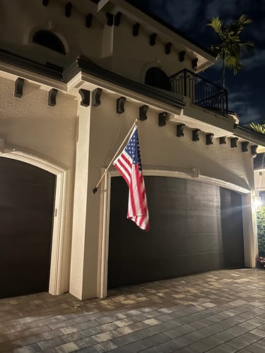 Customer photo review of 3' x 5' American Flag