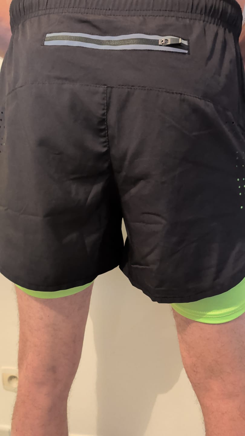 Customer photo review of Short Running Homme - Practical+