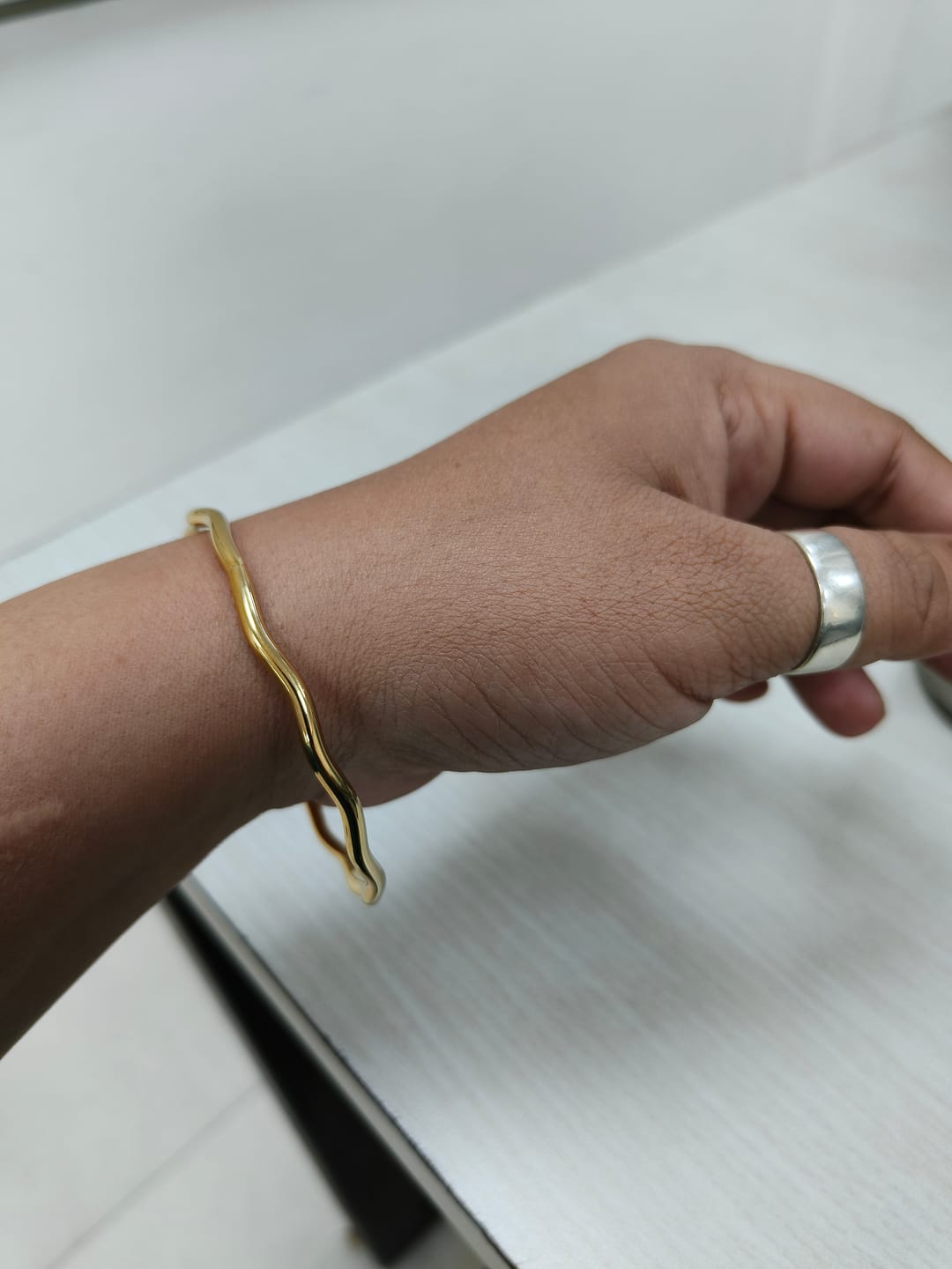 Customer photo review of Wave Bracelet