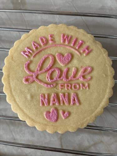 Customer photo review of Zinnia Pink Luster Dust FREE GIFT