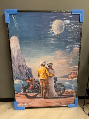 Customer photo review of Paveikslas “Miles To Go. Life To Live"