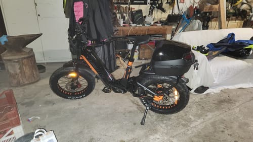 Customer photo review of Lankeleisi RX800 Plus 2025 Version 1000W 20" Fat Bike 960Wh Full Suspension Electric Bike with Torque Sensor 48V 20Ah Battery SUV E-Bike [Pre-Order]