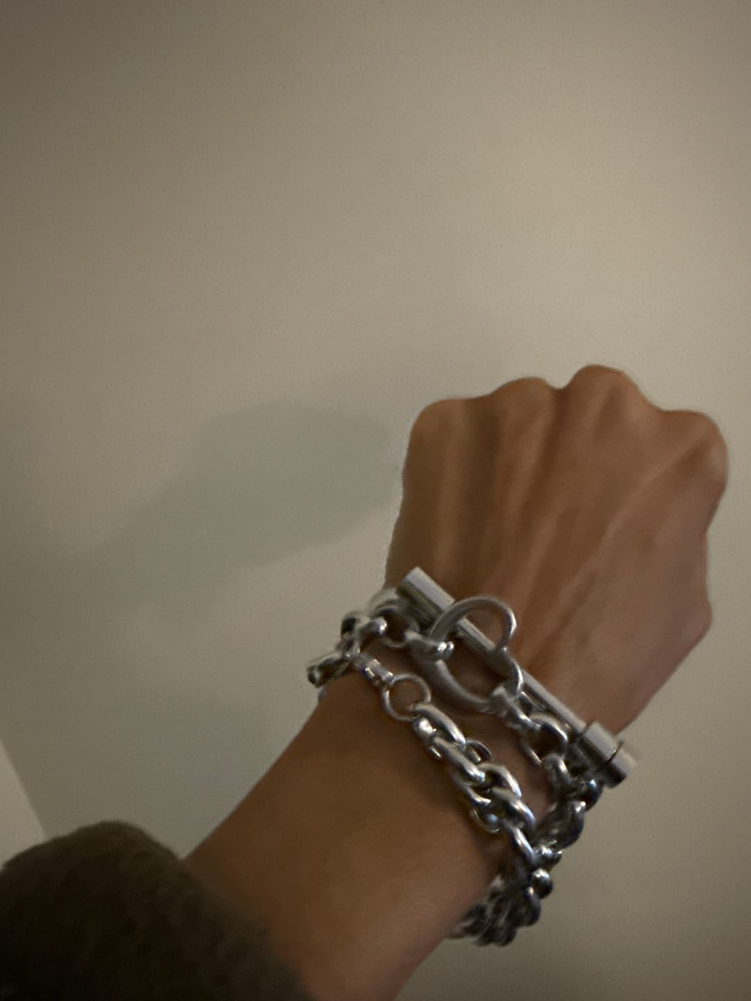 Customer photo review of Audra Bracelet Stack
