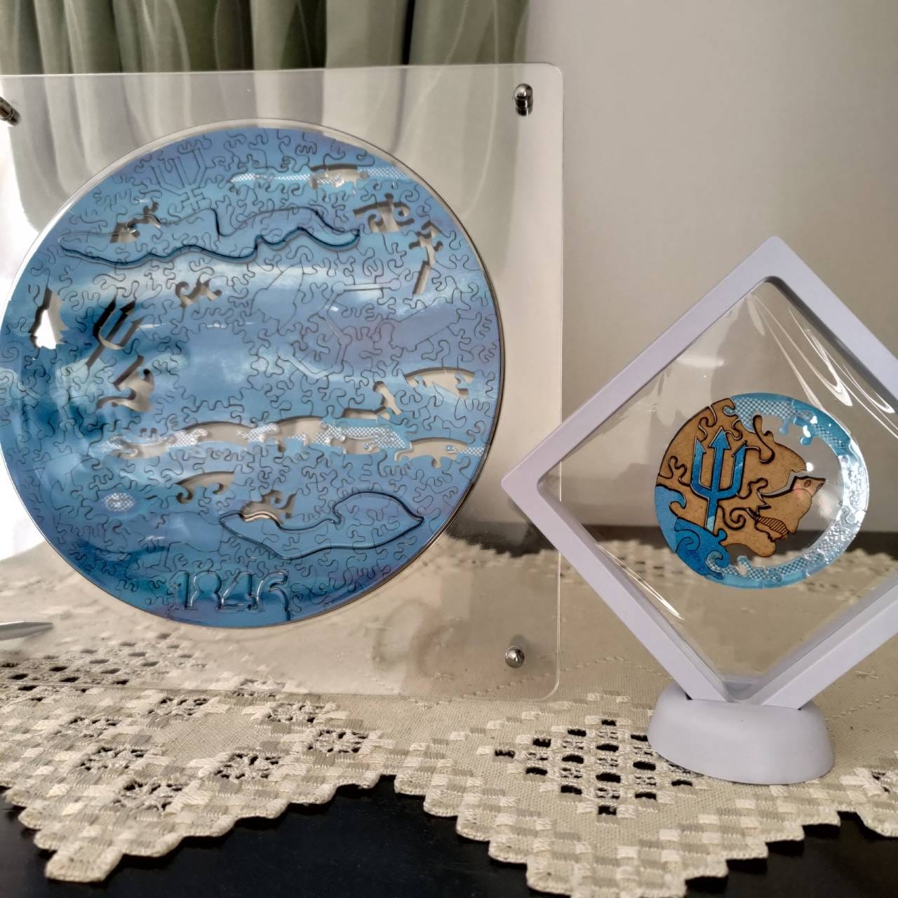 Customer photo review of 宇宙の破片 NEPTUNE 海王星と専用フレームセット【1月入庫分予約】