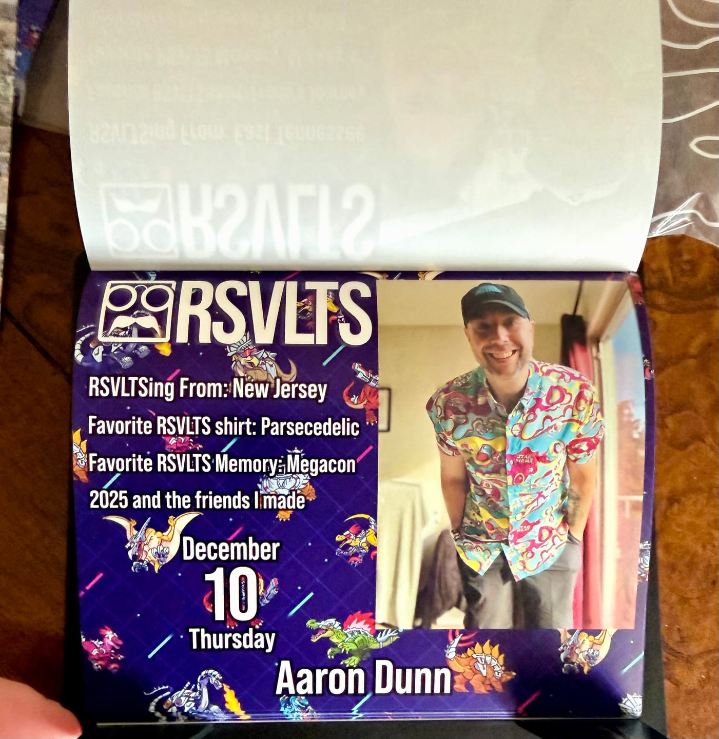 Customer photo review of RSVLTS 2026 Calendar