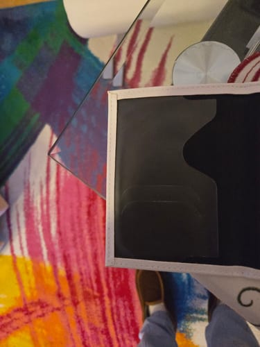 Customer photo review of Fahrzeugschein Hülle mit Deutschland Kennzeichen