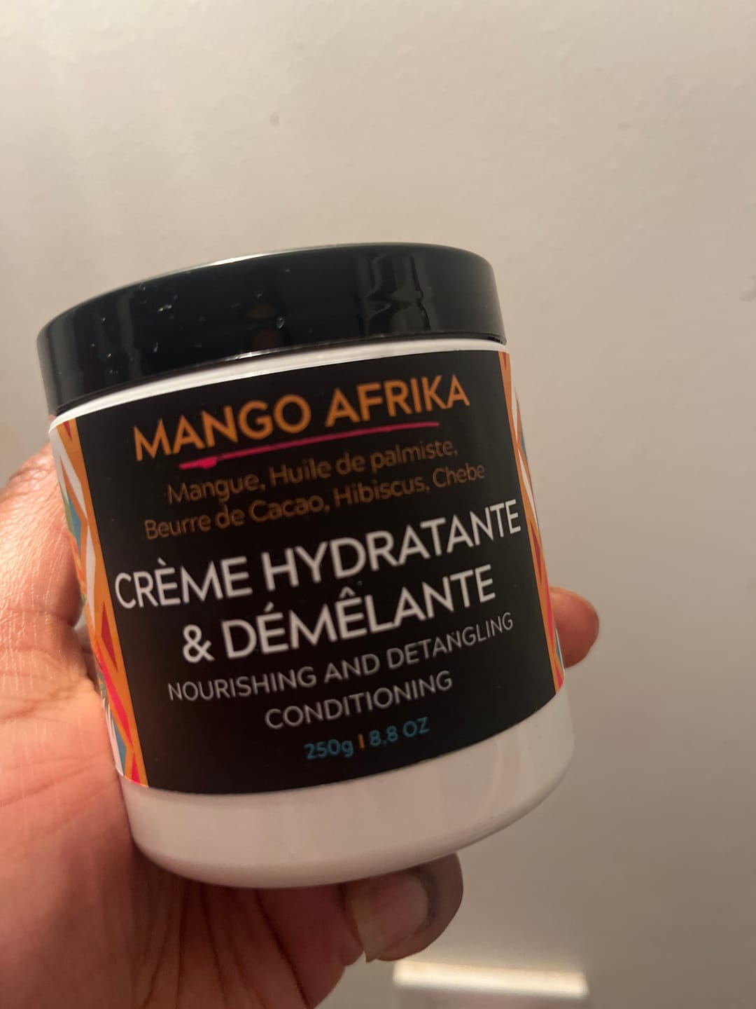 Customer photo review of Crème hydratante et démêlante  2 en 1  - MANGO AFRIKA