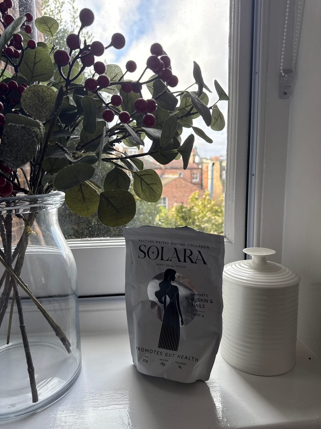 Customer photo review of Solara Bovine Collagen