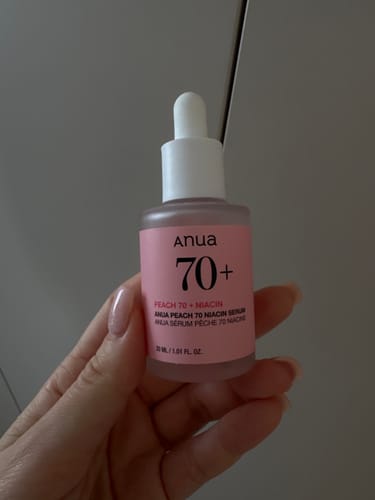 Customer photo review of Serums ar persiku gludai un mirdzošai ādai Anua Peach 70 Niacin Serum