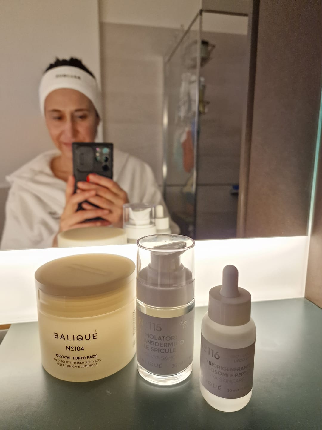 Customer photo review of N°104 - CRYSTAL TONER PADS