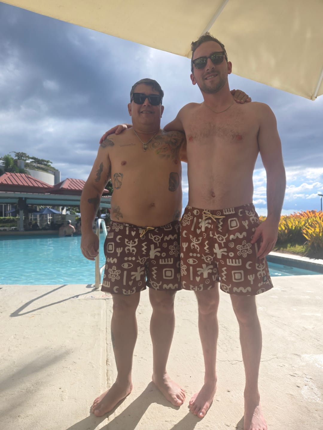 Customer photo review of BORIKE SWIM SHORT