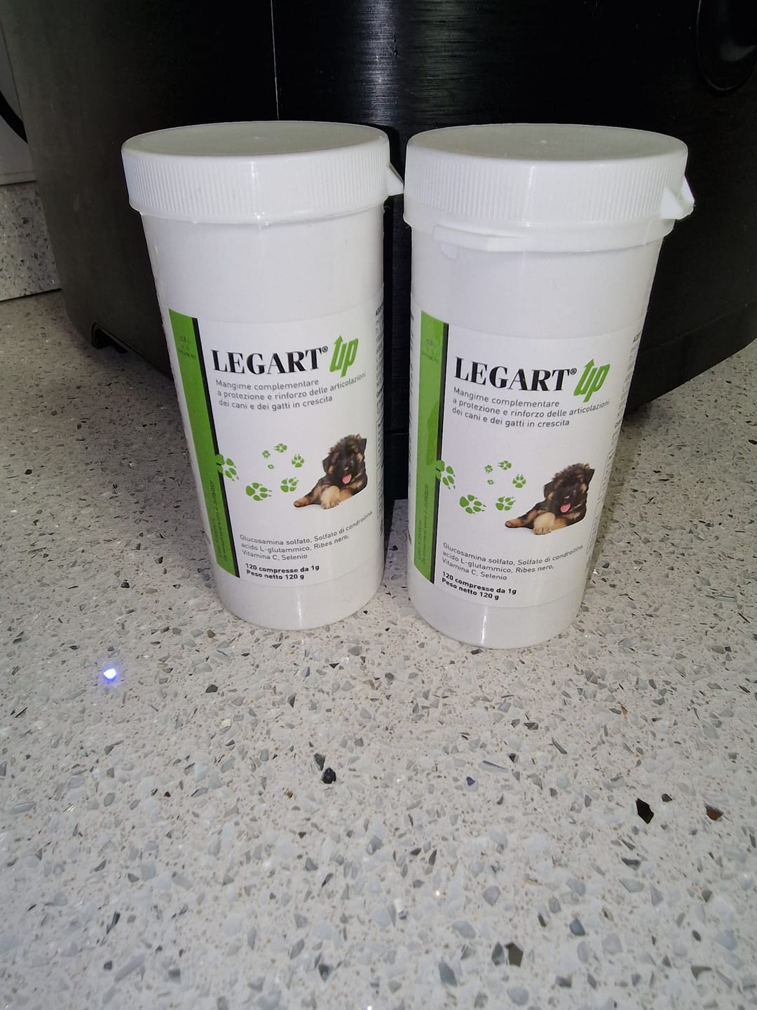 Customer photo review of LEGART UP 120 cpr – Integratore Articolare Per Cuccioli