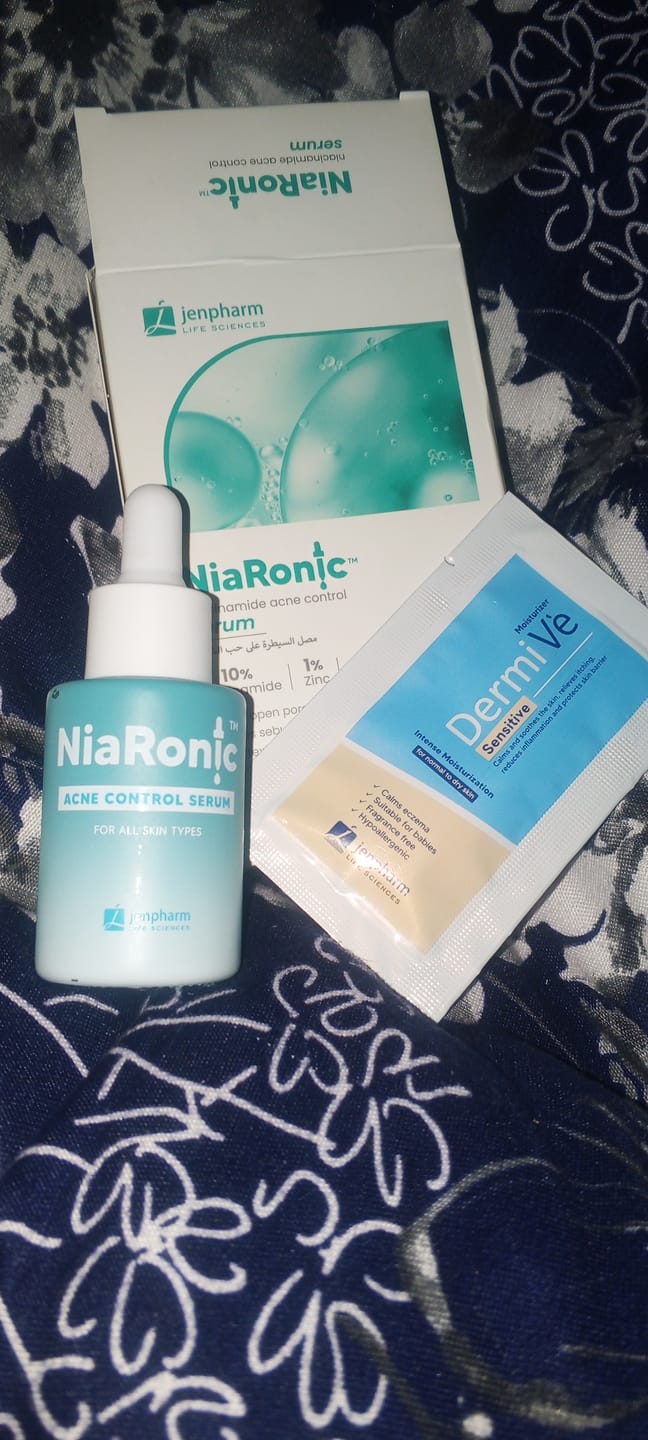 Customer photo review of NiaRonic Serum (Pore Minimizing)