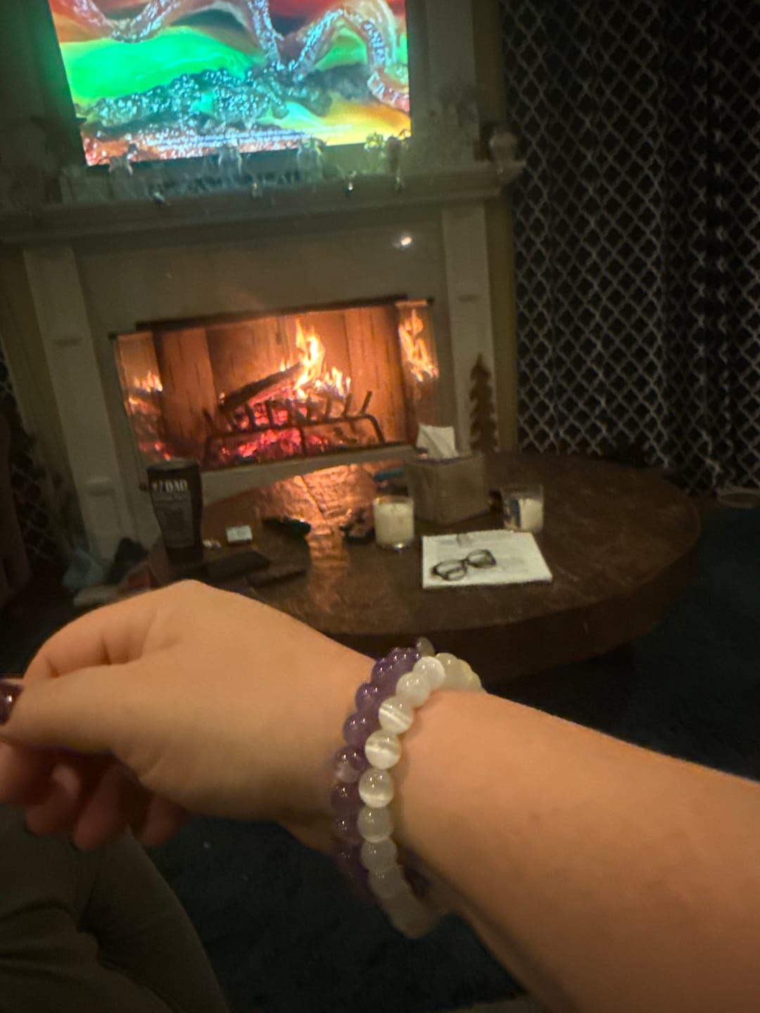 Customer photo review of Selenite Bracelet