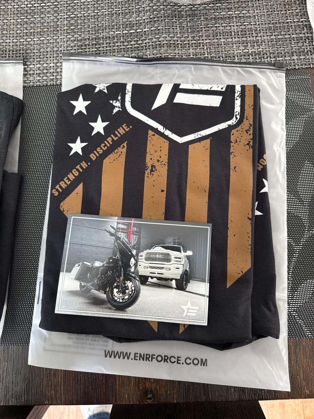 Customer photo review of United Shield Tee