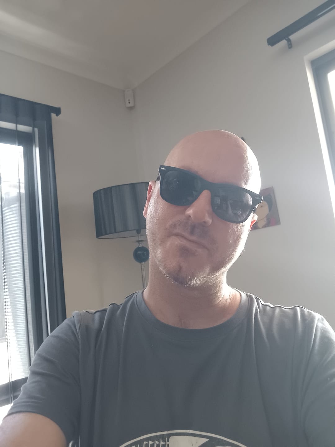 Customer photo review of Chester | Magnetic Aviator Clip-on Eyeglasses Sunglasses | ZanyLen New