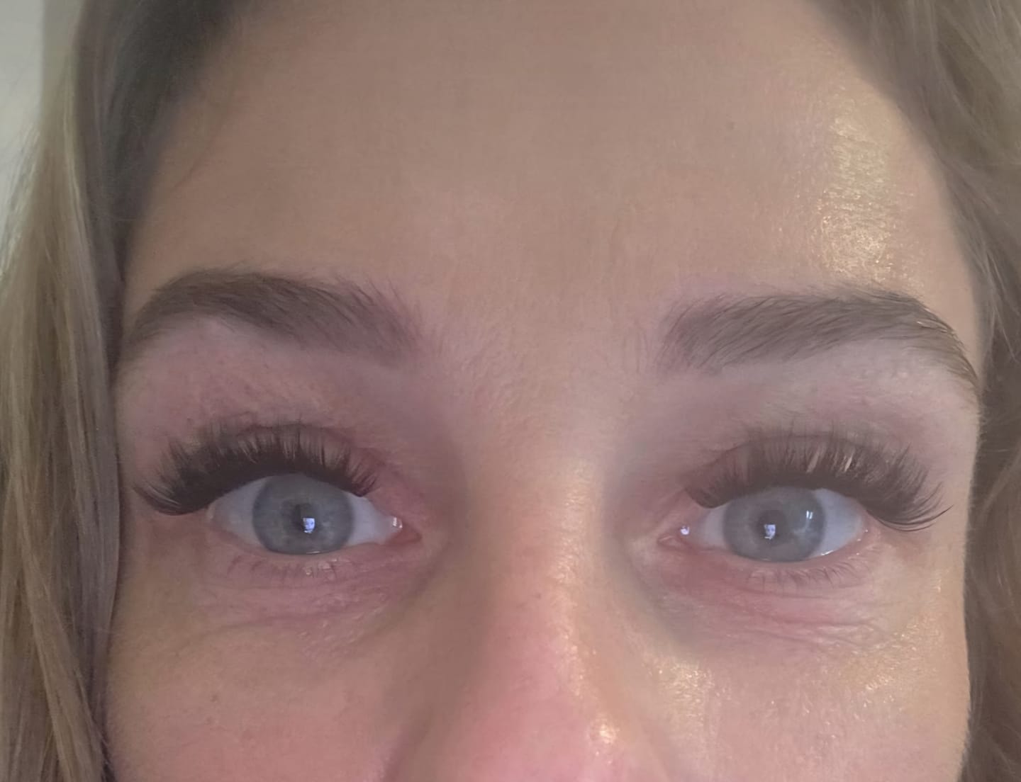 Customer photo review of Single lashes (different lengths) | Whispy Extreme