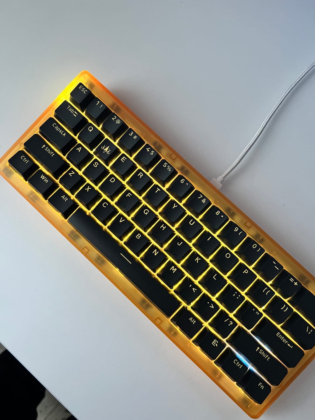 Customer photo review of Wraith W60 [BBL Edition] Klavye (Manyetik Switch / HE)