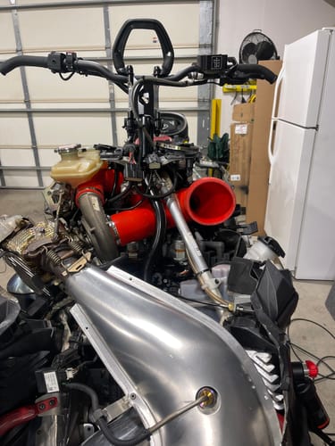 Customer photo review of RPM Gen 5 Ski-Doo / Lynx 850 Turbo Silicone Charge & Intake Tube 6-Ply Extreme HD