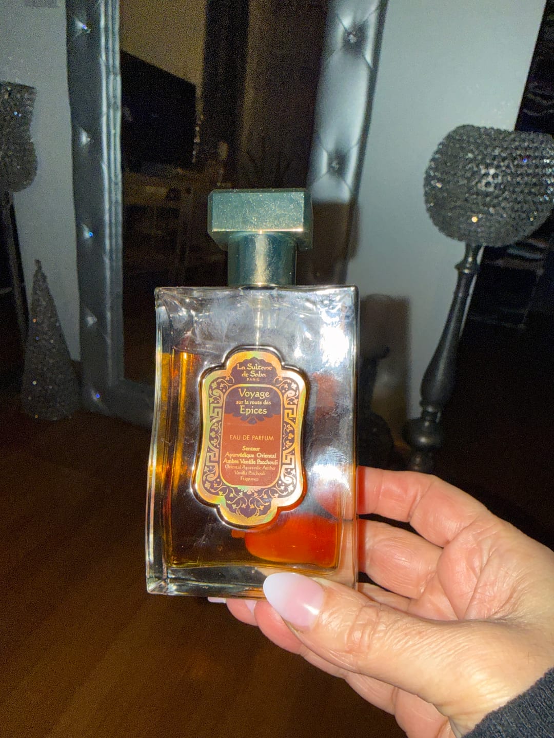 Customer photo review of Perfume - Ayurvedic Treatment - Amber Vanilla Patchouli Journey To The Spices Route