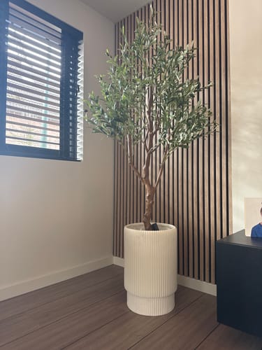 Customer photo review of Kunst Olijfboom 150cm