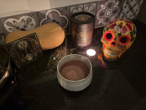 Customer photo review of Ceremonial Cacao Granules - Tin 300g
