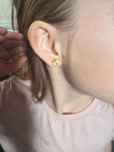 Customer photo review of Heart Locket & Key