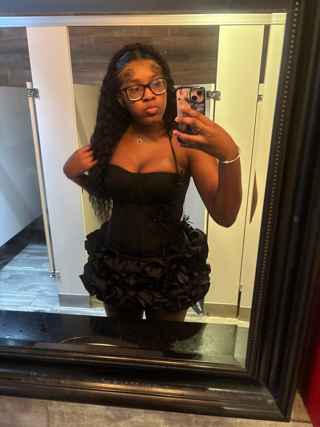 Customer photo review of Neveah Mini Dress