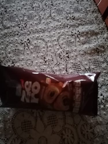 Customer photo review of 15 Cornetti proteici ripieni di crema alla nocciola