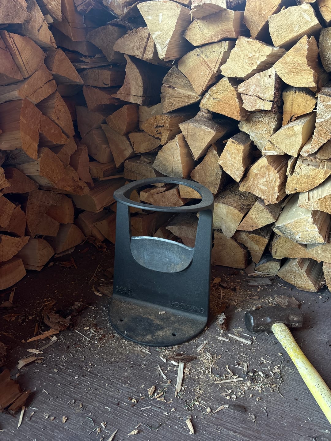 Customer photo review of Firewood Splitter