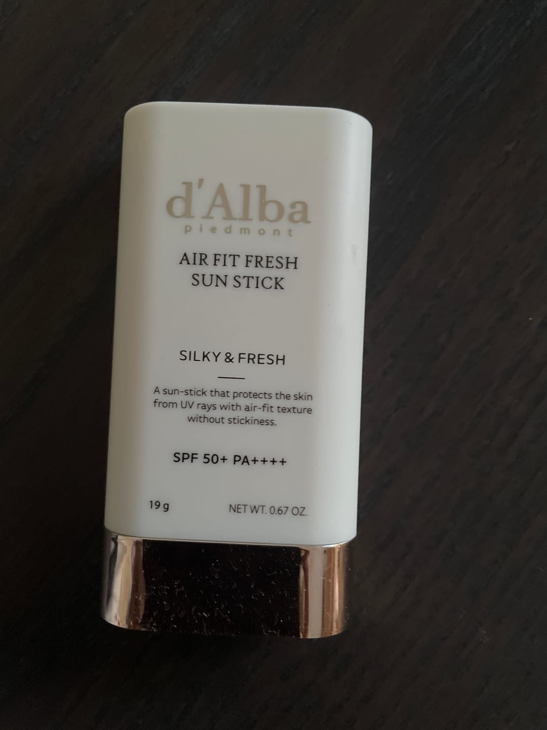 Customer photo review of Universāls saules aizsardzības stiks D’Alba Air Fit Fresh Sun Stick SPF50+ PA++++