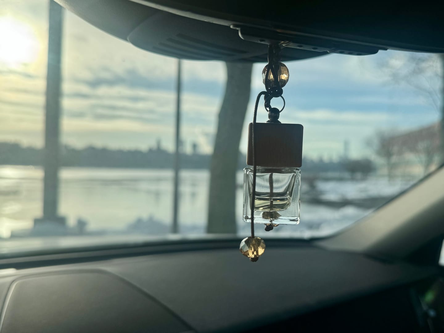 Customer photo review of Car Perfume for 2 bottles
