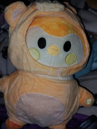 Customer photo review of Yellow Mini Plushie: Small but Mighty in Care