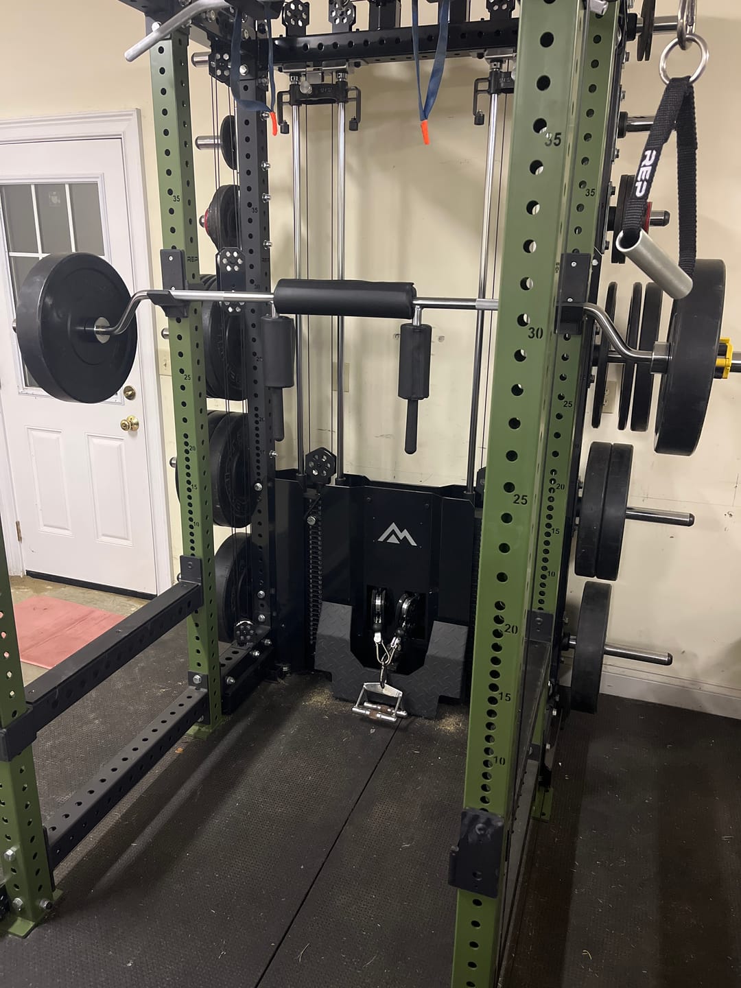 Customer photo review of Safety Squat Bar