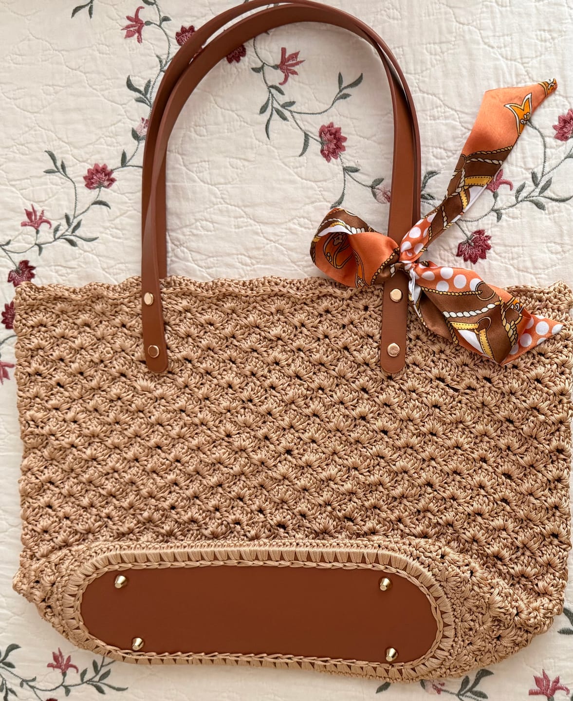 Customer photo review of CrochetPark™ Aveline crochet Shoulder Bag Kit