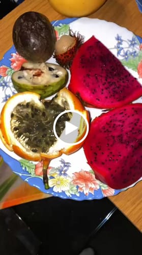 Customer video review of Probierbox "Exotische Früchte"