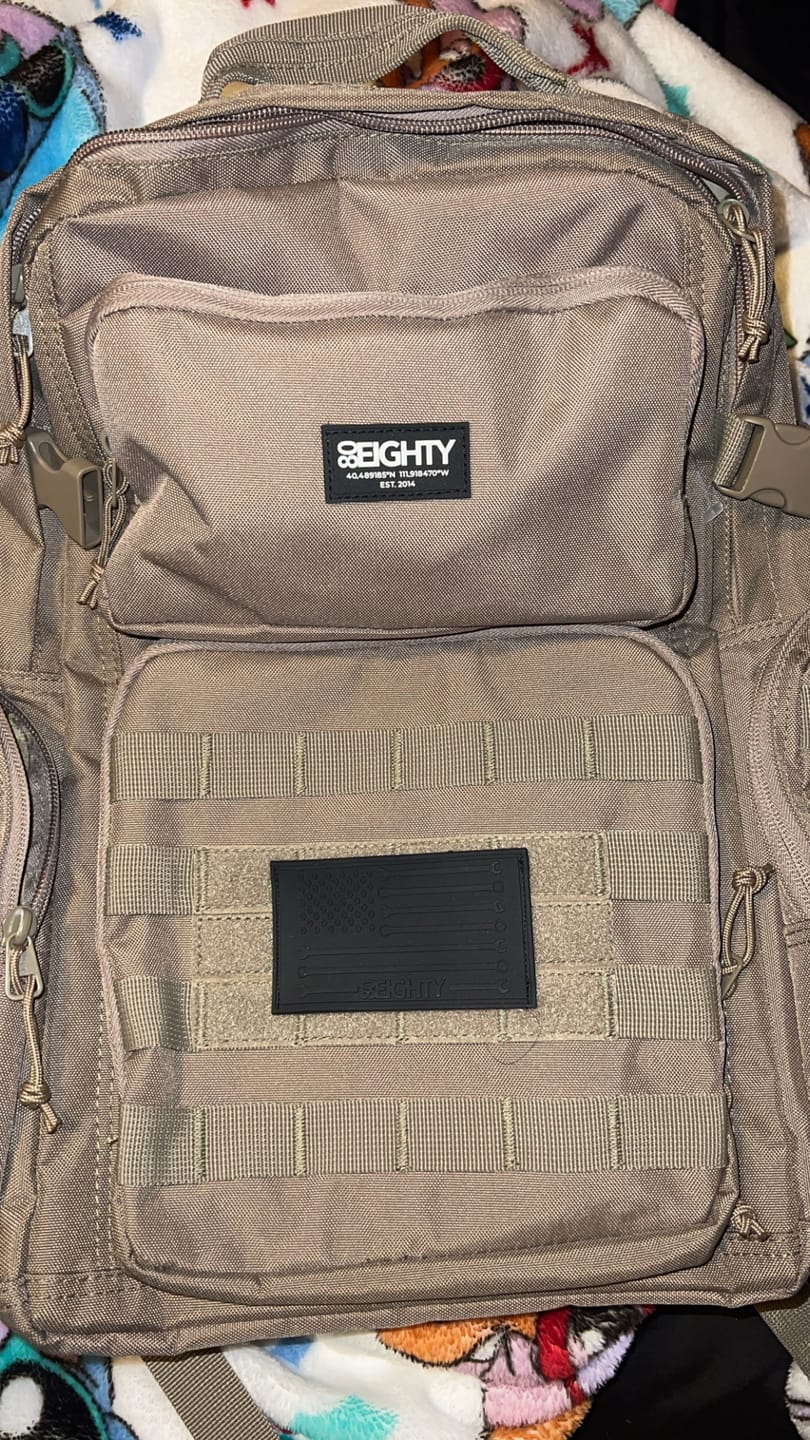 Customer photo review of 80Eighty® Commando Arid Backpack