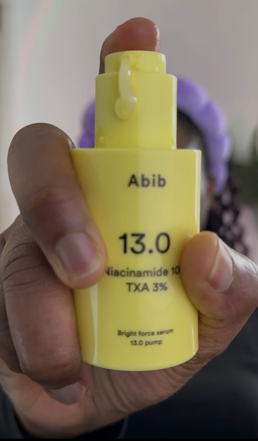 Customer photo review of Bright force serum 13.0 pump